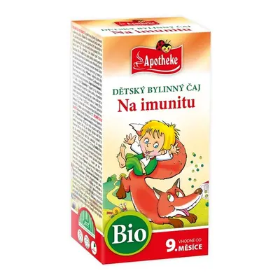 Apotheke Dětský čaj BIO na imunitu 20x1.5g