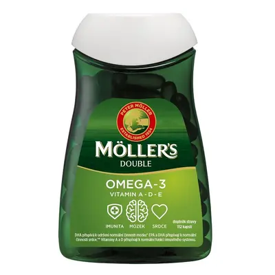 Mollers Omega 3 Double 112 kapslí