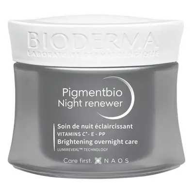 BIODERMA Pigmentbio Noční gel-krém na pigmentové skvrny a vrásky 50 ml