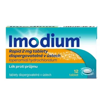 IMODIUM RAPID 2MG POR TBL DIS 12