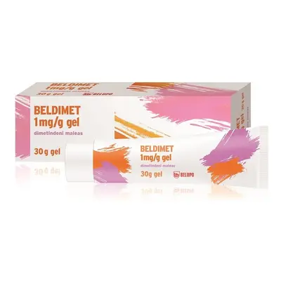 BELDIMET 1MG/G GEL 30G