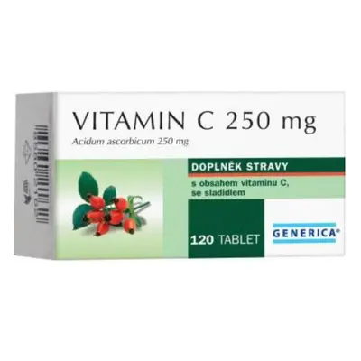 Vitamin C 250mg Generica tbl.120