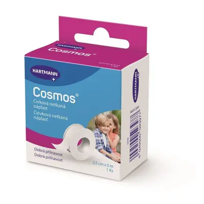 COSMOS cívková jemná náplast 2.5cmx5m 1ks