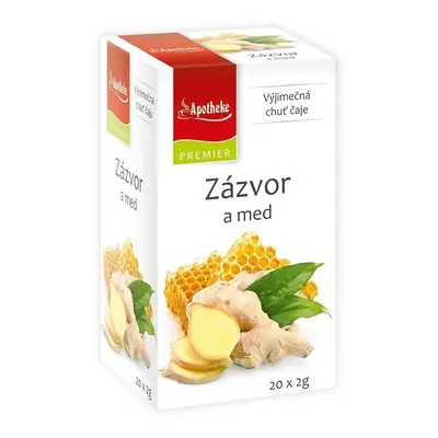 Apotheke Zázvor a med čaj 20x2g