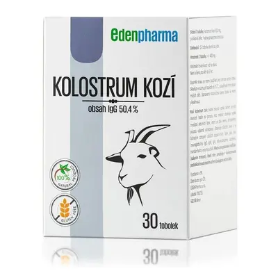 Edenpharma Kolostrum kozí cps.30