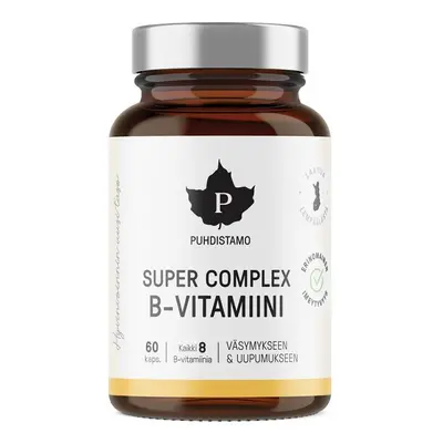 Puhdistamo Super Vitamin B Komplex cps.60