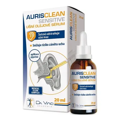 AurisClean Sensitive ušní olejové sérum 20ml