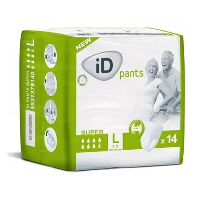 KALHOTKY ABSORPČNÍ ID PANTS LARGE-SUPER BOKY 100-145CM,2050ML,PRODYŠNÉ,14KS