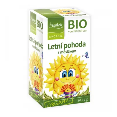 Apotheke BIO Letní pohoda s měsíčkem čaj 20x2g