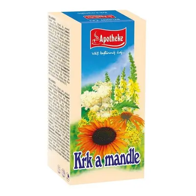 Apotheke Krk a mandle čaj 20x1.5g