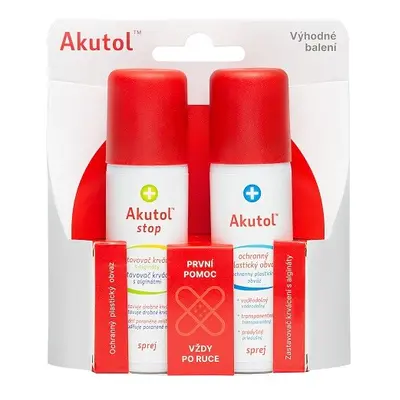 AKUTOL spray + Akutol STOP spray DUOPACK 2x60ml