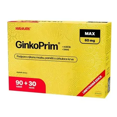 Walmark GinkoPrim MAX 90+30 tablet navíc