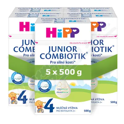 HiPP 4 Junior Combiotik mléčná výživa 5x500g