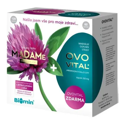 Biomin MADAMe Menopause tob.120+OVOVITAL tob.60