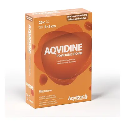 Aqvidine Povidone Iodine 5x5cm 25ks