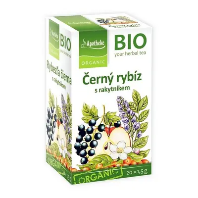 Apotheke BIO Černý rybíz s rakytníkem 20x1.5g