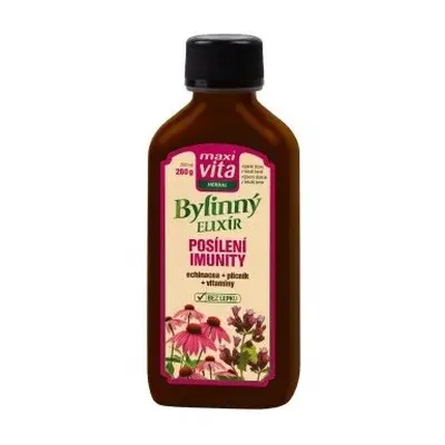 Maxi Vita Herbal Bylinný elixír Posílení imunity 200ml