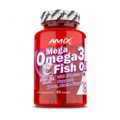 Amix Mega Omega 3 Fish Oil 1000 mg ( 330 mg/220 mg ) 90 tob