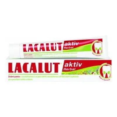 Lacalut Aktiv Herbal zubní pasta 75ml