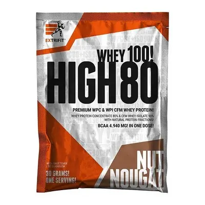 Extrifit High Whey 80 30 g nut nougat