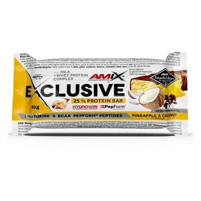 Amix Exclusive Protein Bar 40 g pineapple coconut