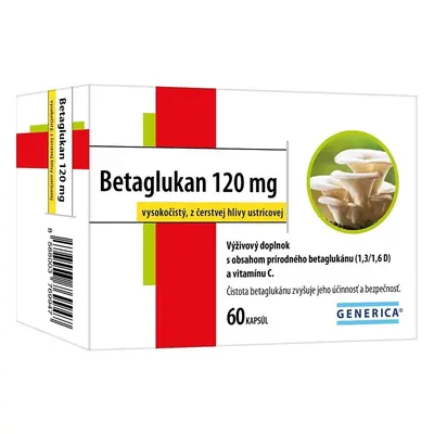 Betaglukan 120 mg cps.60 Generica