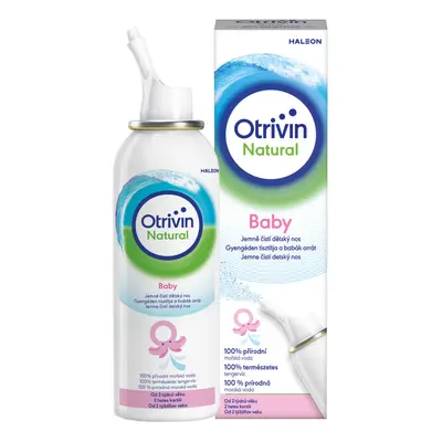 Otrivin Natural Baby nosní sprej, přírodní mořská voda pro kojence 100ml