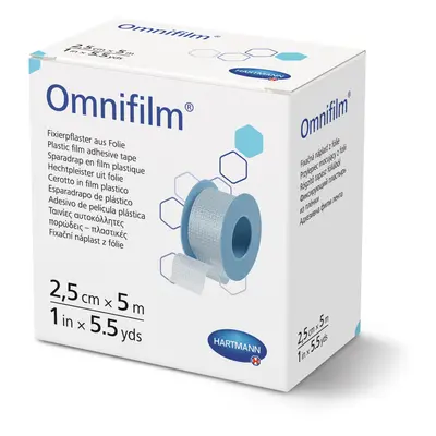 NÁPLAST HYPOALERGENNÍ OMNIFILM 2,5CMX5M,1KS