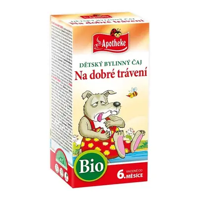 Apotheke Dětský čaj BIO dobré trávení 20x1.5g