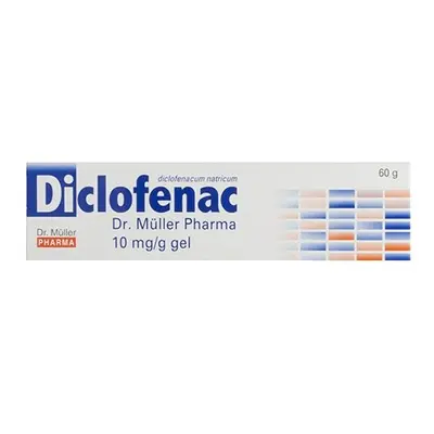 DICLOFENAC DR. MÜLLER PHARMA 10MG/G GEL 1X60G I