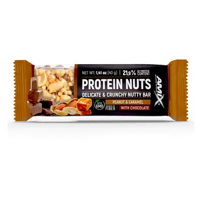 Amix Protein Nuts Bar 40 g peanut caramel