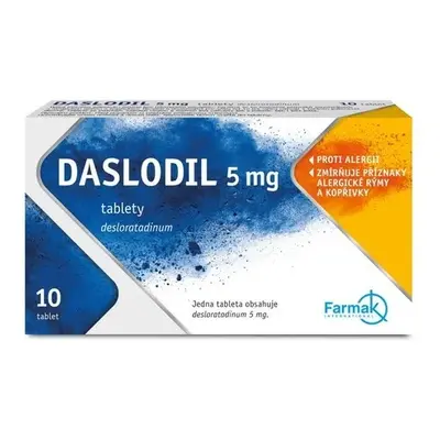 DASLODIL 5MG TBL NOB 10