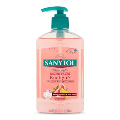 SANYTOL tekuté mýdlo antibakteriální kuchyně 250ml