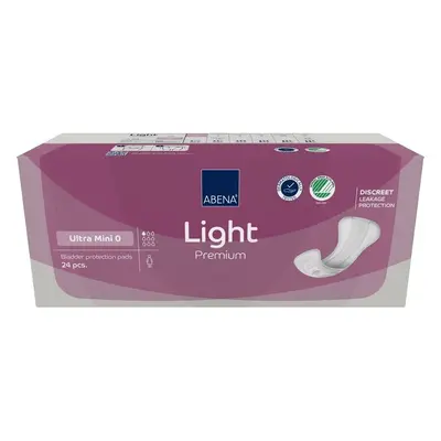 ABENA LIGHT ULTRA MINI 0 Inkontinenční vložky 24 ks