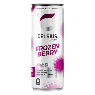 Celsius Energy Drink 355ml frozen berry