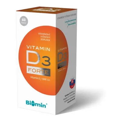 Biomin VITAMIN D3 FORTE 1000 I.U. 60 tob.