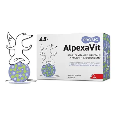 AlpexaVit PROBIO 45+ cps.30