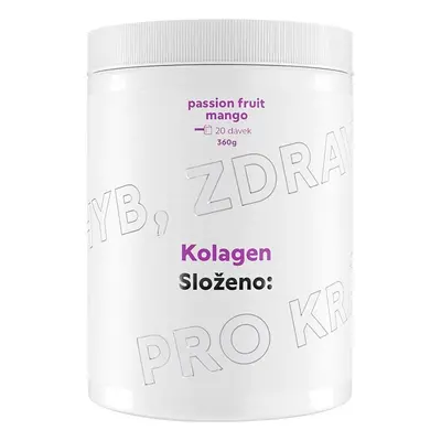 Složeno: Kolagen 360 g passion fruit mango