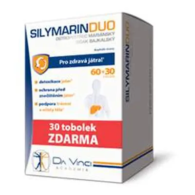 SILYMARIN DUO DaVinci tob.60+30 tob ZDARMA