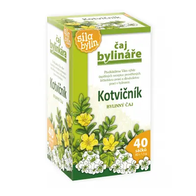 Čaj Bylináře Kotvičník 40x1.5g