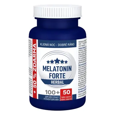 Clinical Melatonin Forte Herbal tbl.100+50