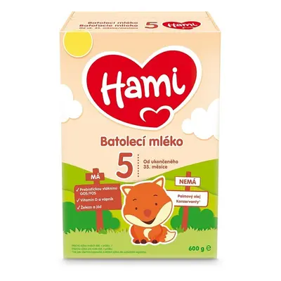 Hami 5 batolecí mléko 600g