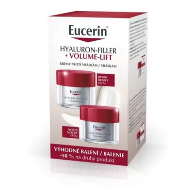 Eucerin HYALURON-FILLLER + VOLUME denní a noční krém 2x50ml