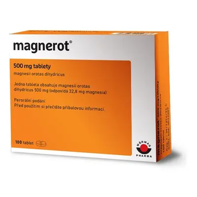 MAGNEROT 500MG TBL NOB 100 I