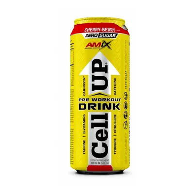 Amix CellUP PreWorkout Drink 500 ml cherry berry