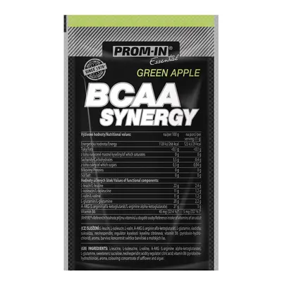 Prom-In Essential BCAA Synergy 11 g zelené jablko