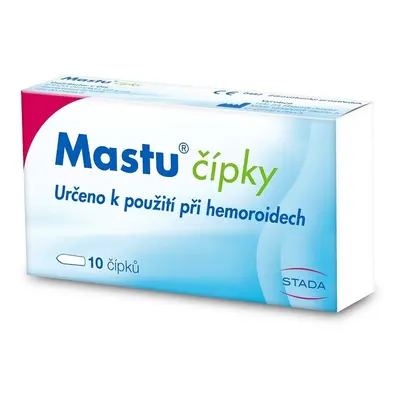 Mastu čípky 10ks