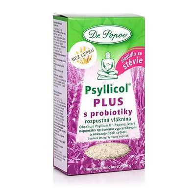 Dr.Popov Psyllicol PLUS s probiotiky 100g