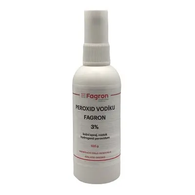 PEROXID VODÍKU FAGRON 3% DRM SPR SOL 100G