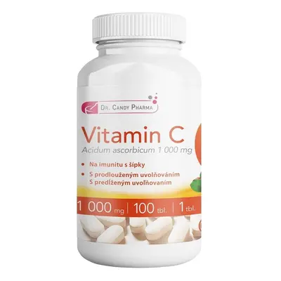 Dr.Candy Pharma Vitamin C Akut tbl.100x1000mg